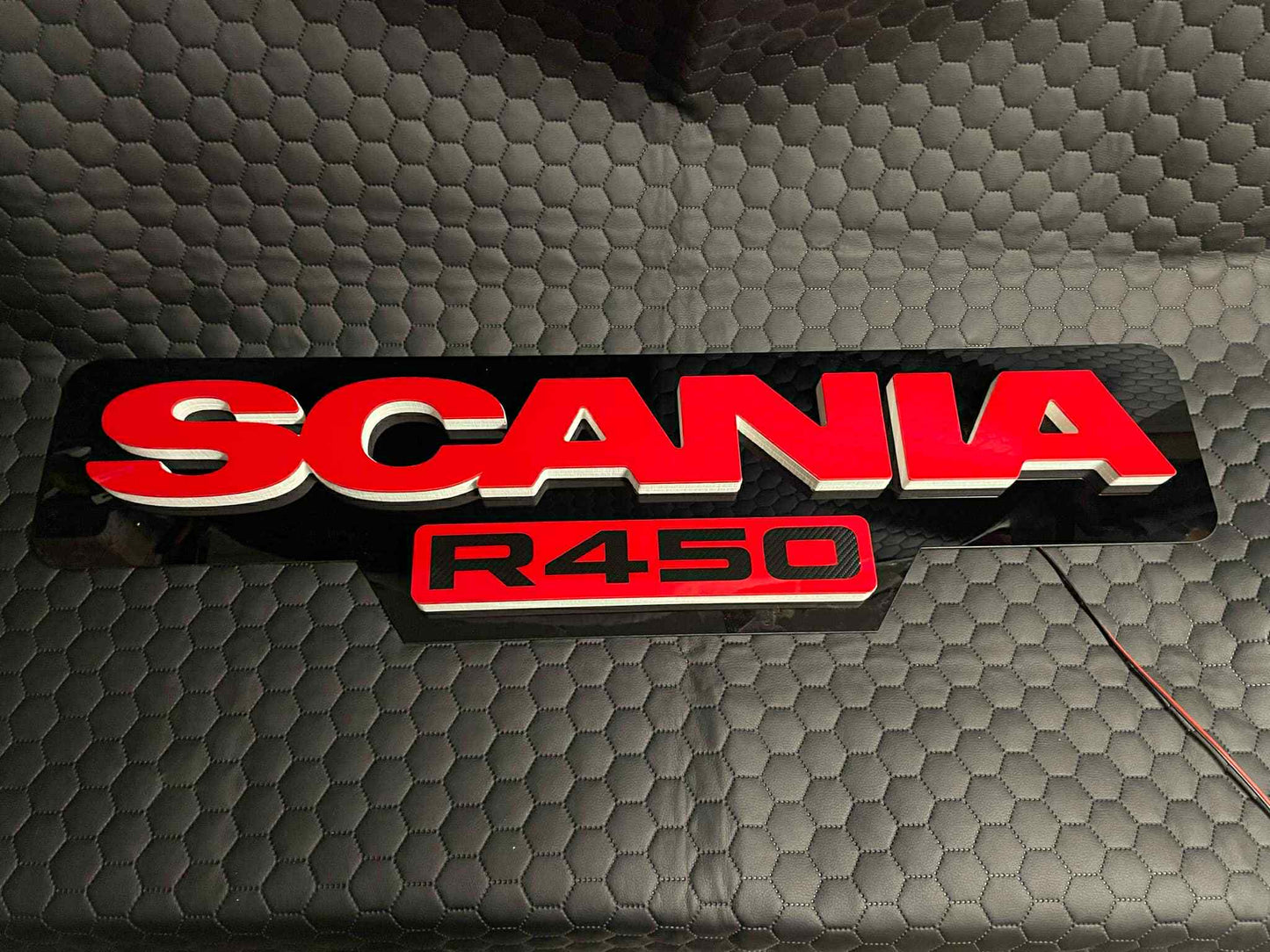 Scania bakveggsplater 3D