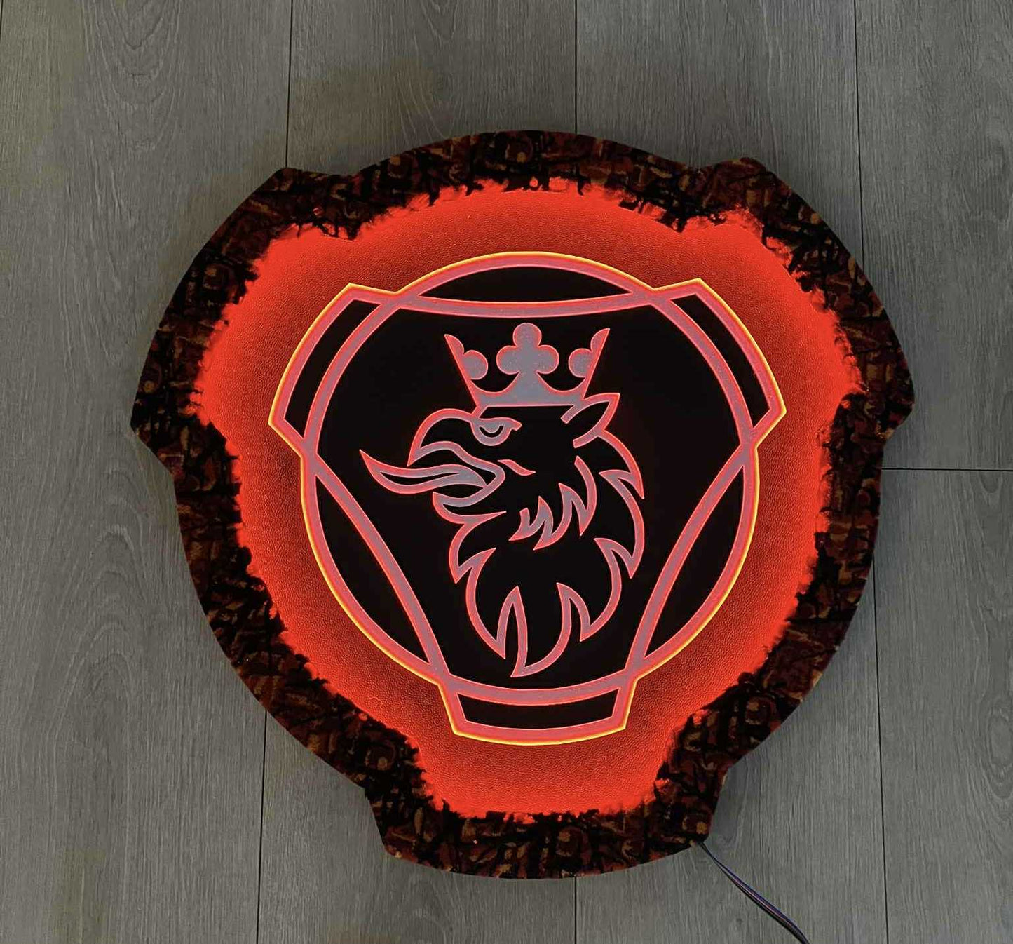 Scania bakveggsplater rundt