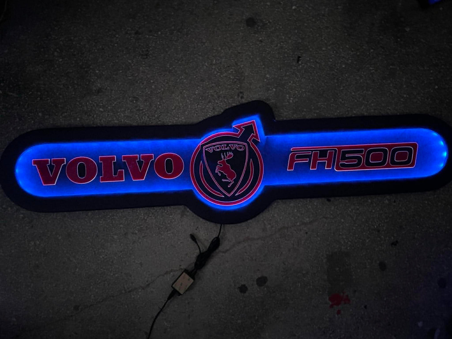 Volvo bakveggsplater lang