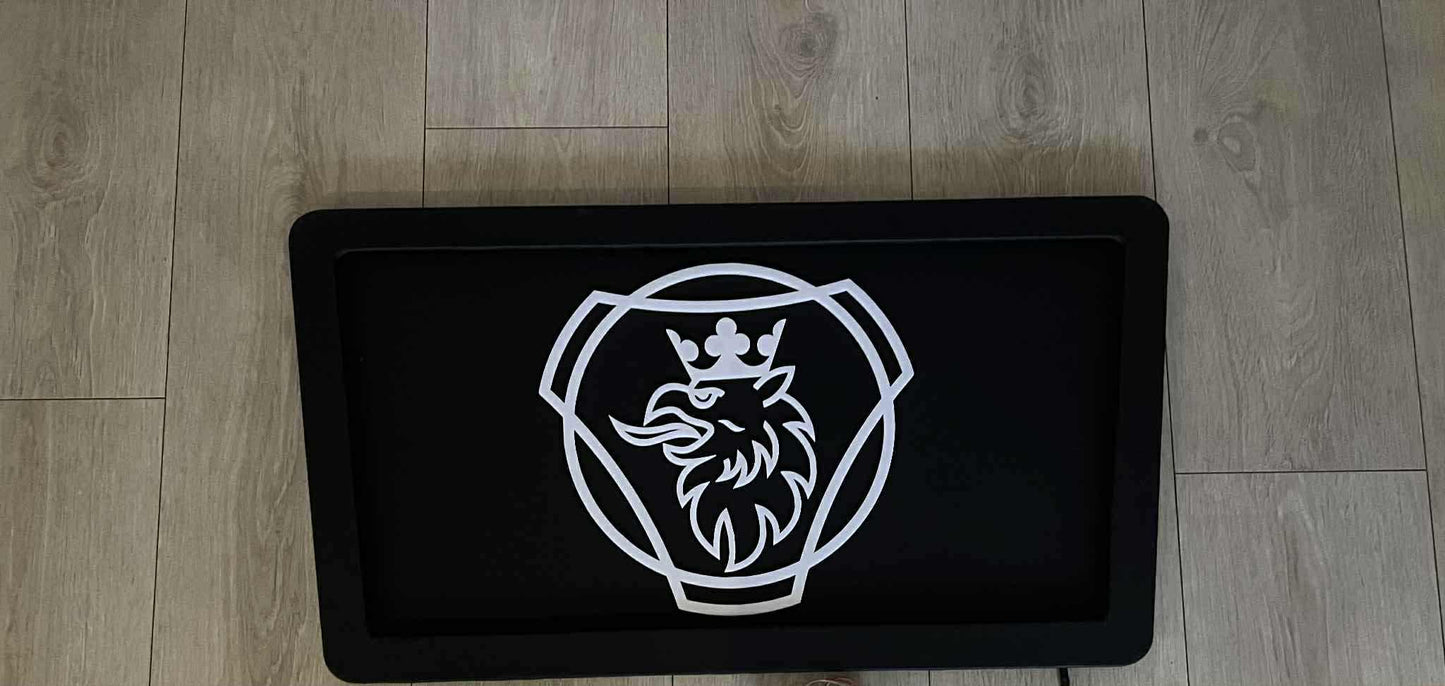 Scania bakveggsplater firkanta