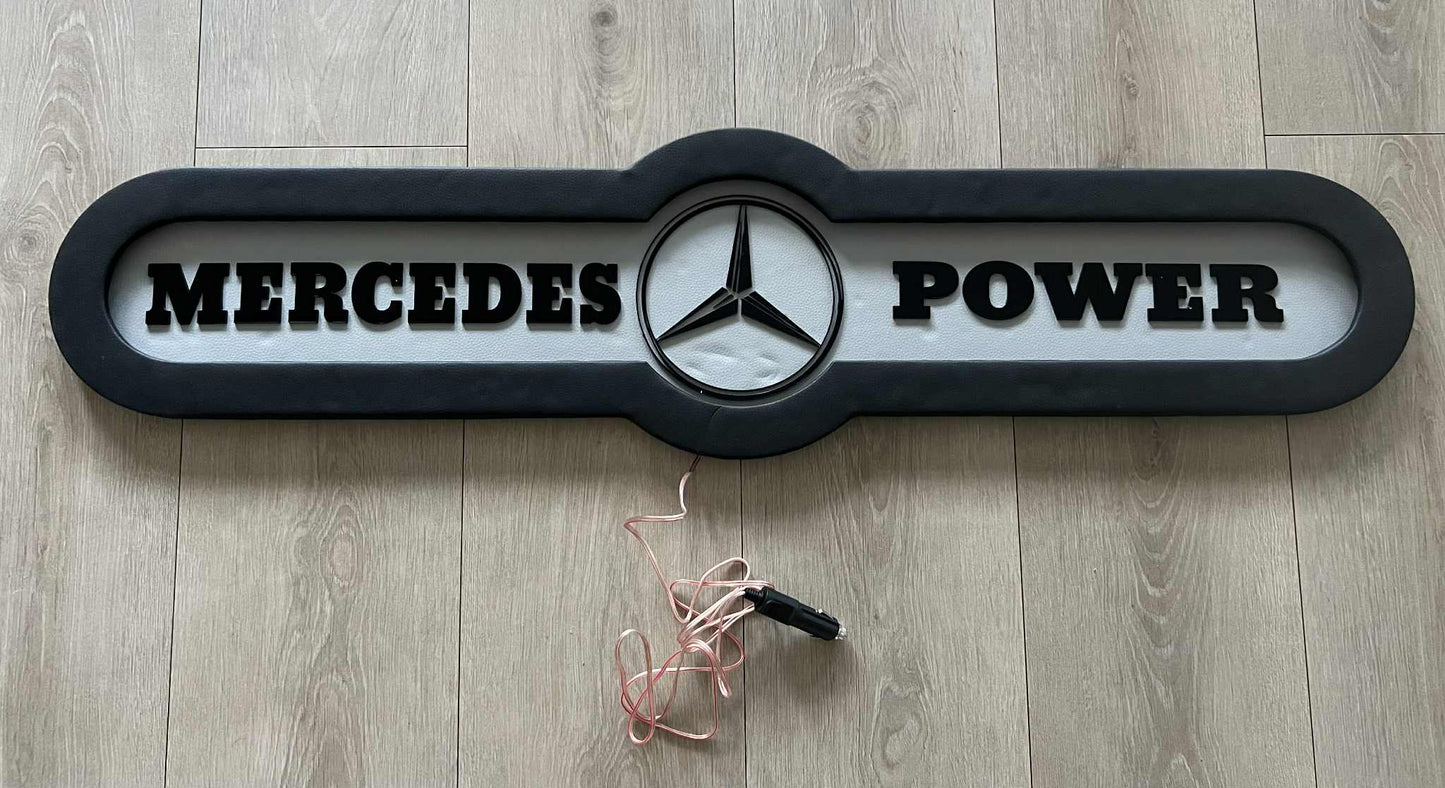 Mercedes bakveggsplater lang