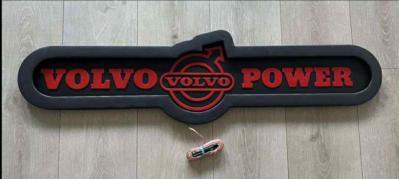 Volvo bakveggsplater lang