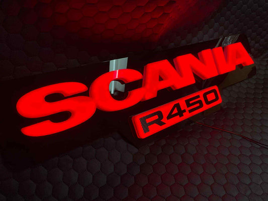 Scania bakveggsplater 3D