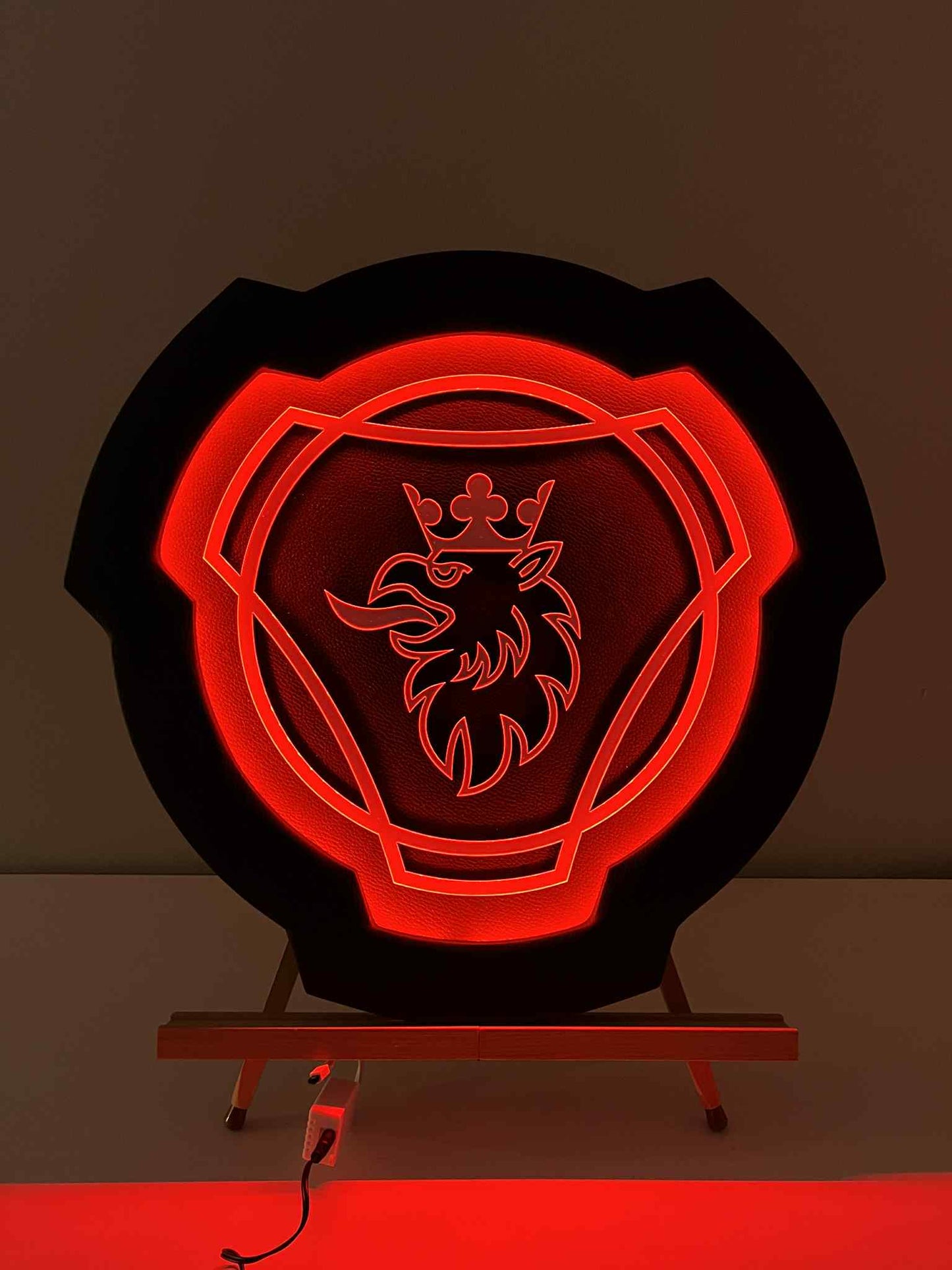 Scania bakveggsplater rundt