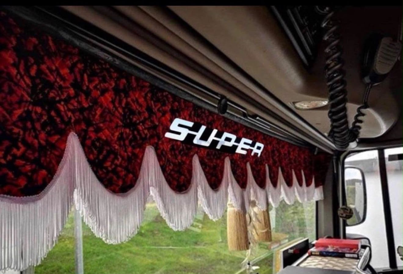 Plysj Frontkappe scania