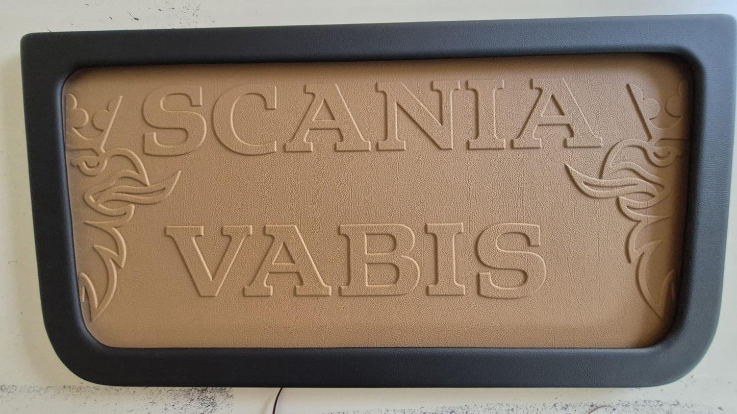 Scania bakveggsplater firkanta