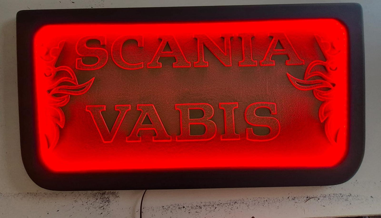 Scania bakveggsplater firkanta