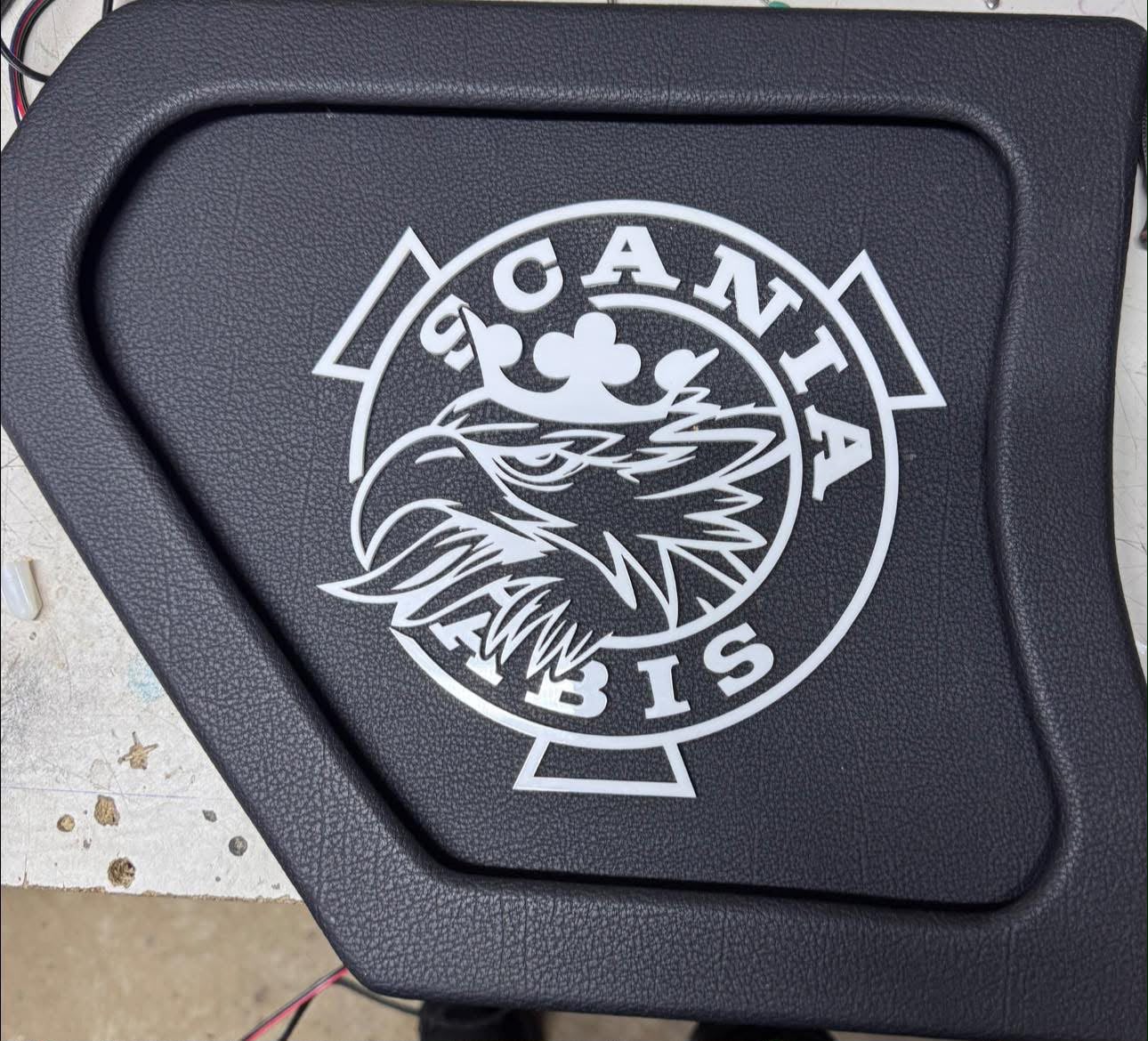 Scania dørtrekk med lys