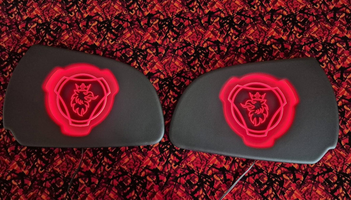 Scania dørtrekk med lys