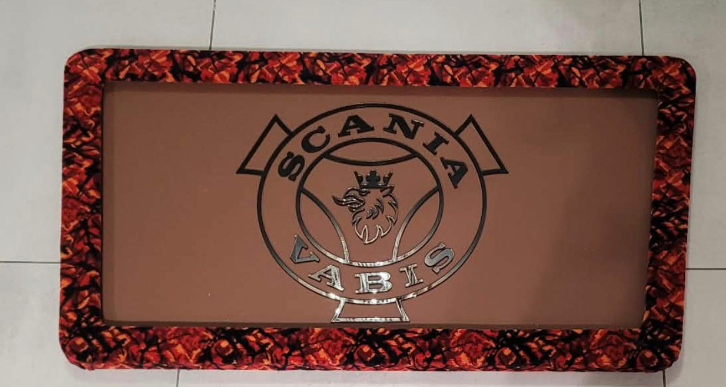 Scania bakveggsplater firkanta