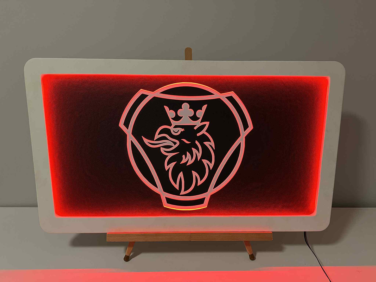 Scania bakveggsplater firkanta