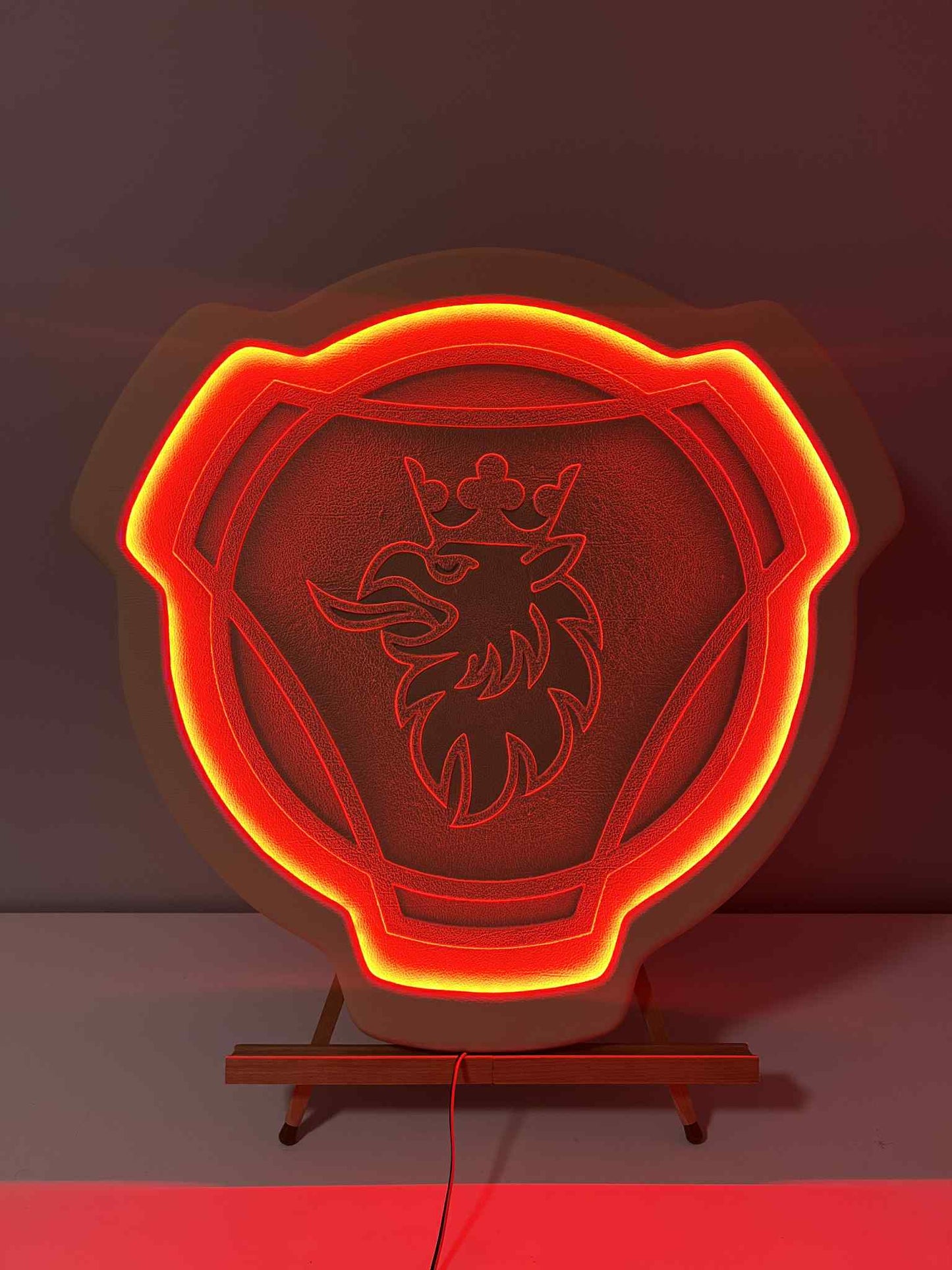 Scania bakveggsplater rundt