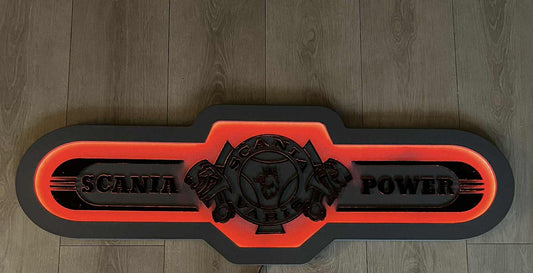 Scania bakveggsplater lang